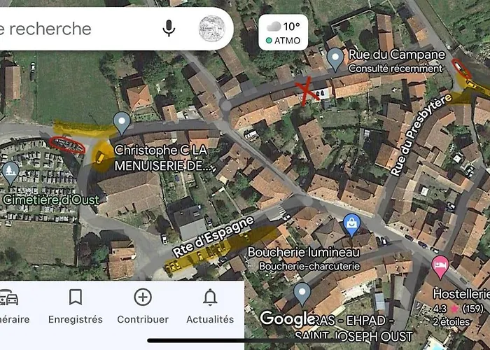 La Petite Ourse Maison De Village à Oust